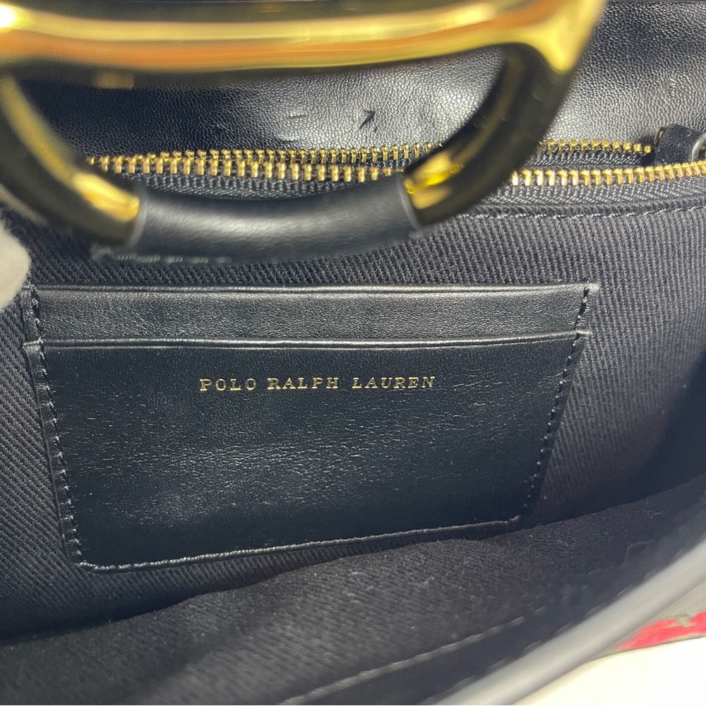 Polo by Ralph Lauren Maddie Floral Embroidered Crossbody - Picture 15 of 16
